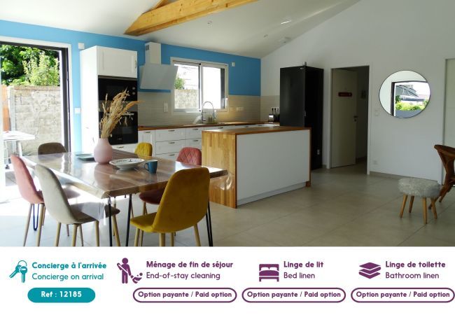 Maison à Saint-Hilaire-de-Riez - Maison 6 avec piscine chauffée  à St-Hilaire Maison à Saint-Hilaire-de-Riez - Maison 6 avec piscine chauffée  à St-Hilaire