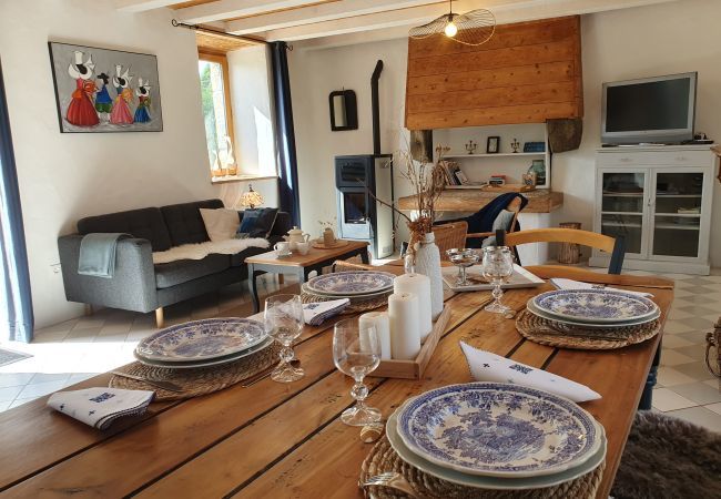 Maison à Guissény - Jolie maison en pierre avec  jardin arboré pour 6 Maison à Guissény - Jolie maison en pierre avec  jardin arboré pour 6