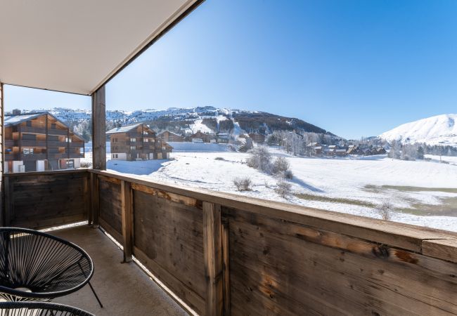 Appartement à Le Dévoluy - Appartement pour 6 à 700m des pistes de ski