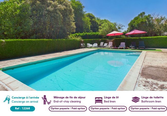 Maison à Saint-Crépin-et-Carlucet - Maison de campagne pour 6 avec piscine et jardin Maison à Saint-Crépin-et-Carlucet - Maison de campagne pour 6 avec piscine et jardin