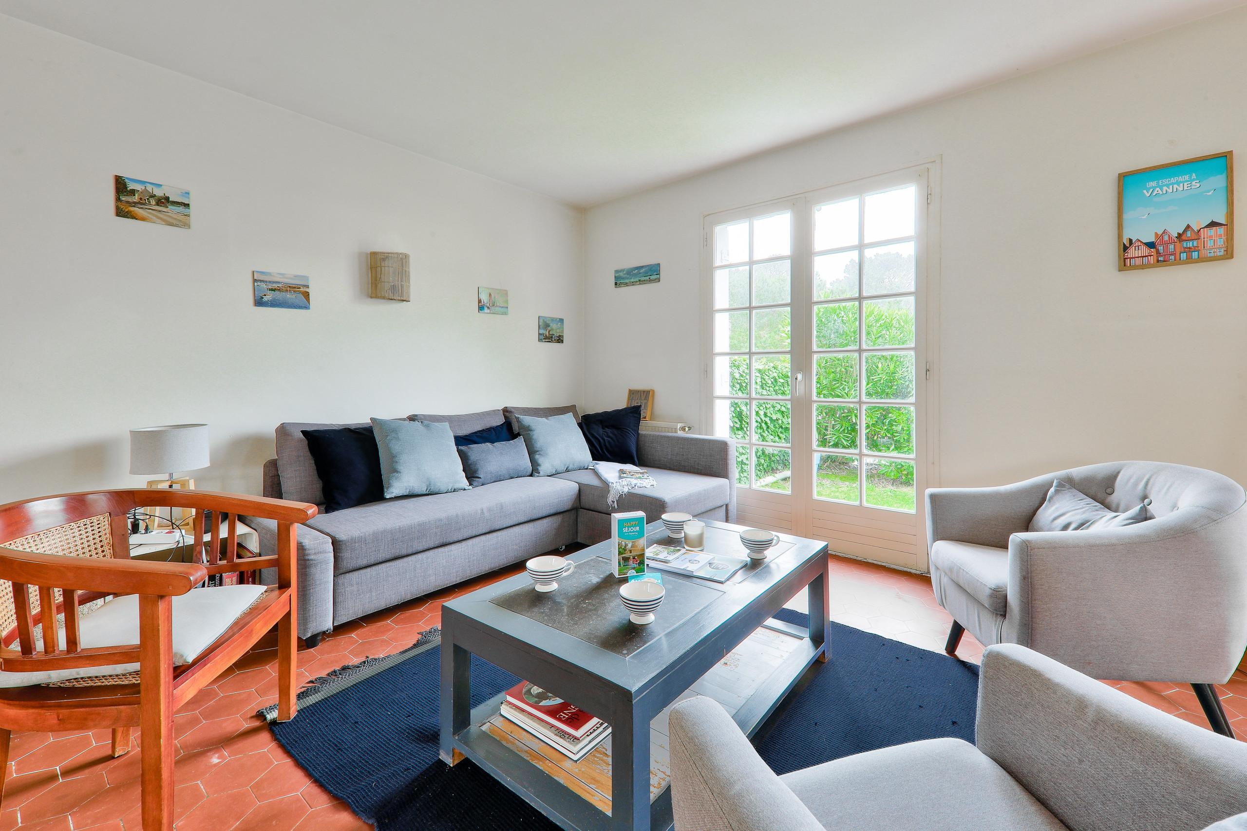  à Saint-Gildas-de-Rhuys - Maison pour 8 avec jardin à 300 m de la mer