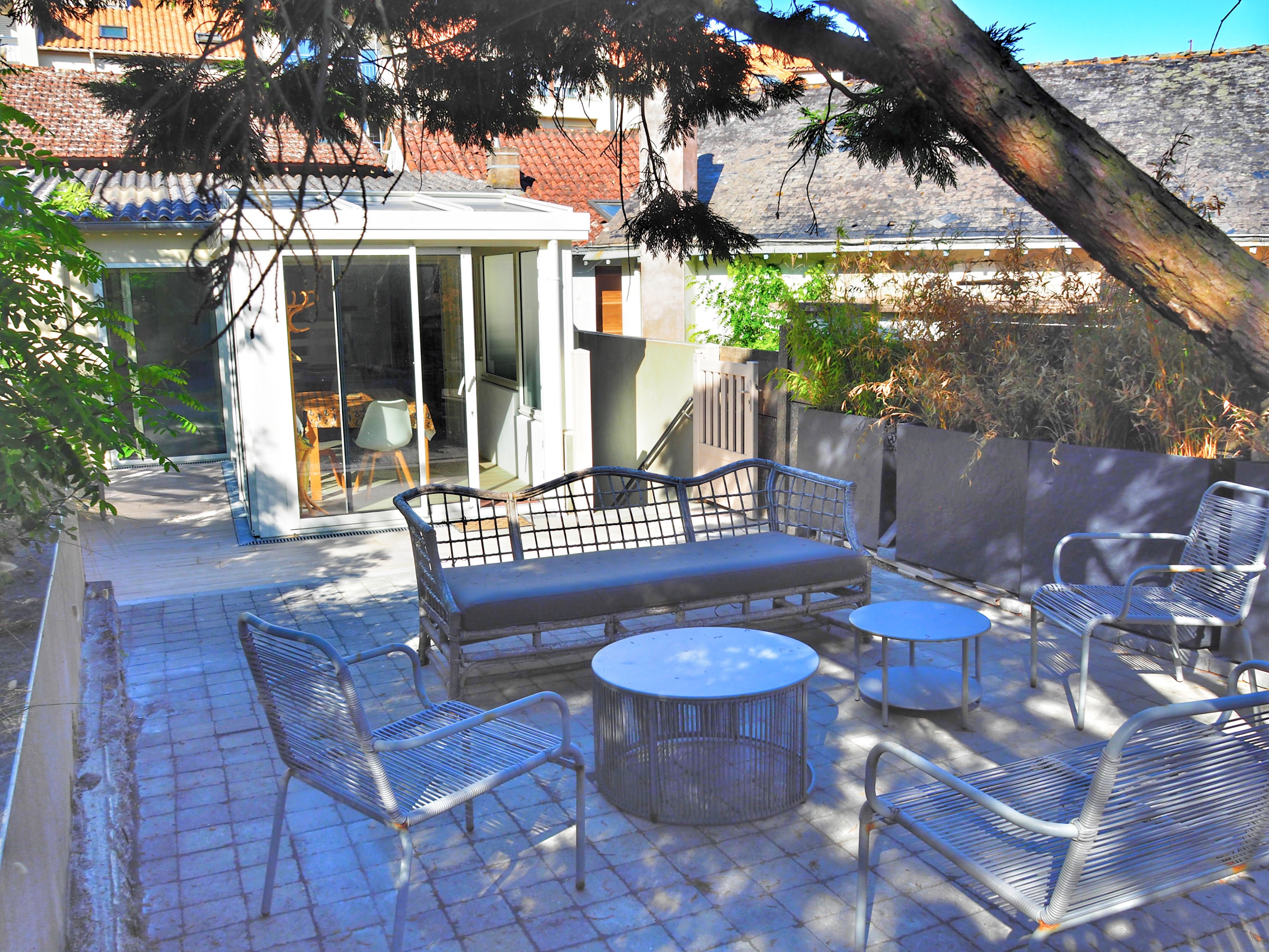  à Saint-Brevin-les-Pins - Appart-patio Centre-ville à 100m de la plage