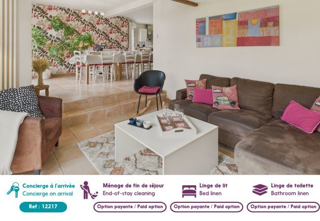 Maison à Fouesnant - Maison 8 personnes avec grand jardin - Beg Meil Maison à Fouesnant - Maison 8 personnes avec grand jardin - Beg Meil