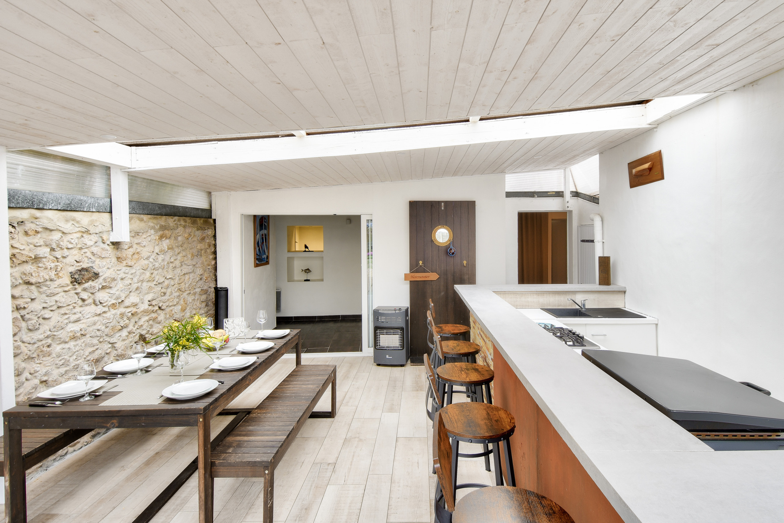  à Barbâtre -  A 550m de la plage - maison avec jardin pour 8
