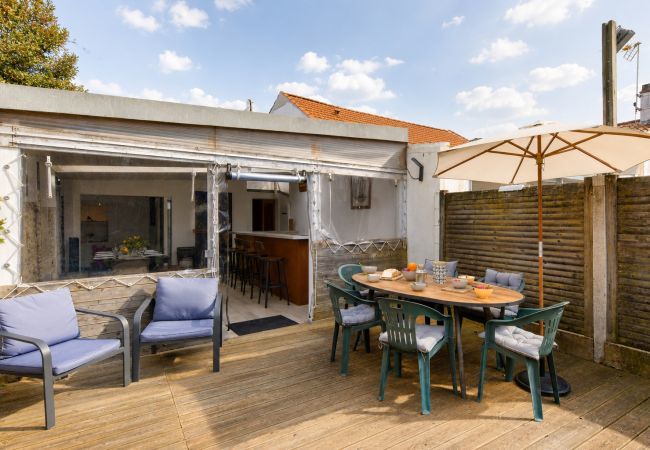 Maison à Barbâtre -  A 550m de la plage - maison avec jardin pour 8