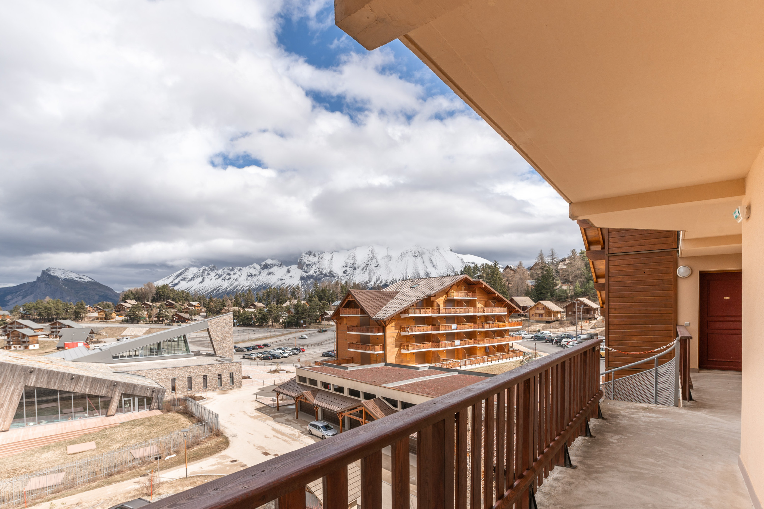  à Le Dévoluy - 150m des pistes, appartement pour 8 avec balcon