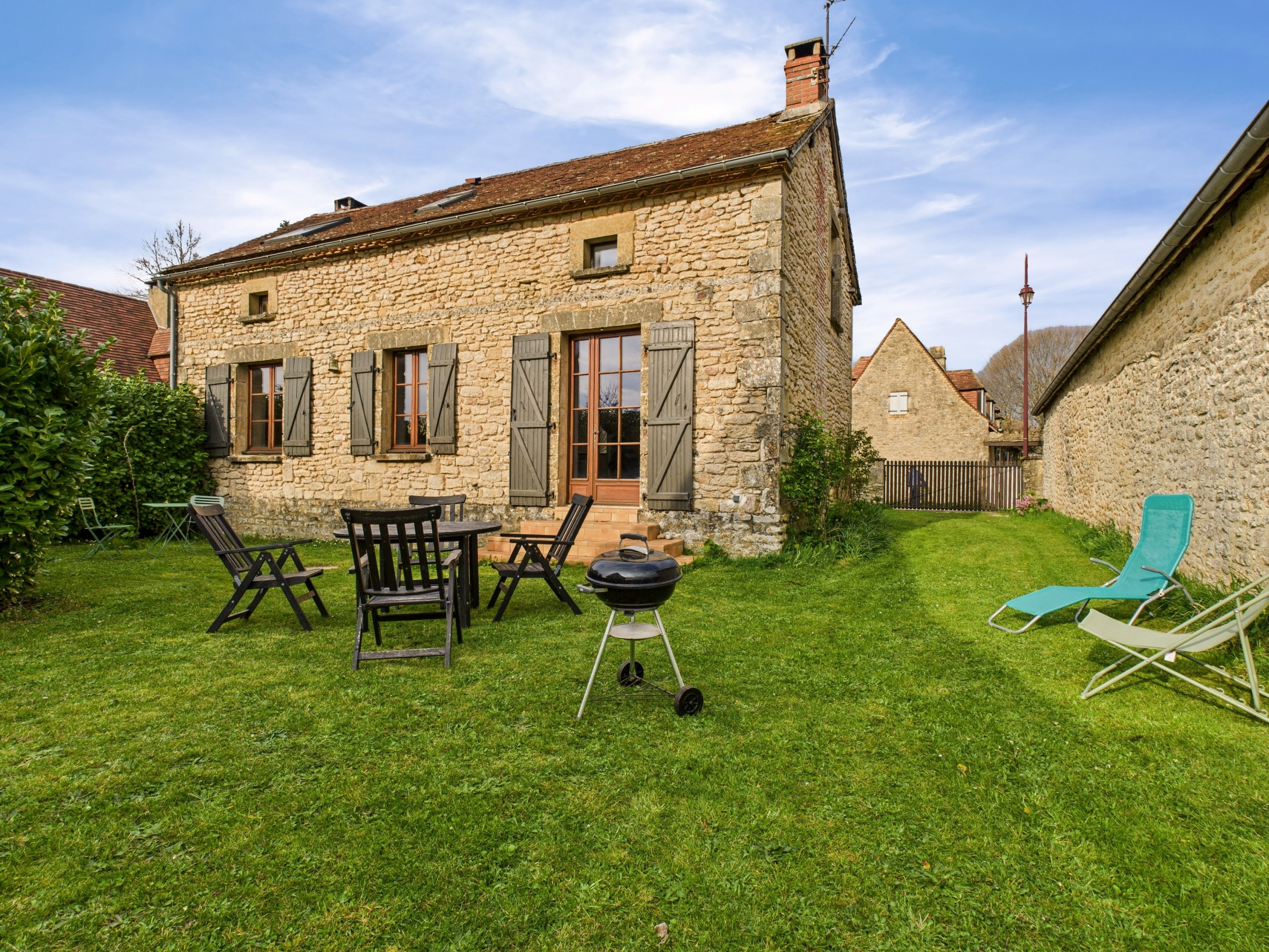 à Fanlac - Charmante maison de campagne pour 6 avec jardin 