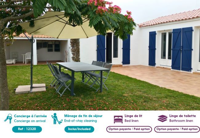 Maison à Noirmoutier-en-l´Ile - Maison pour 10 avec jardin à Noirmoutier Maison à Noirmoutier-en-l´Ile - Maison pour 10 avec jardin à Noirmoutier