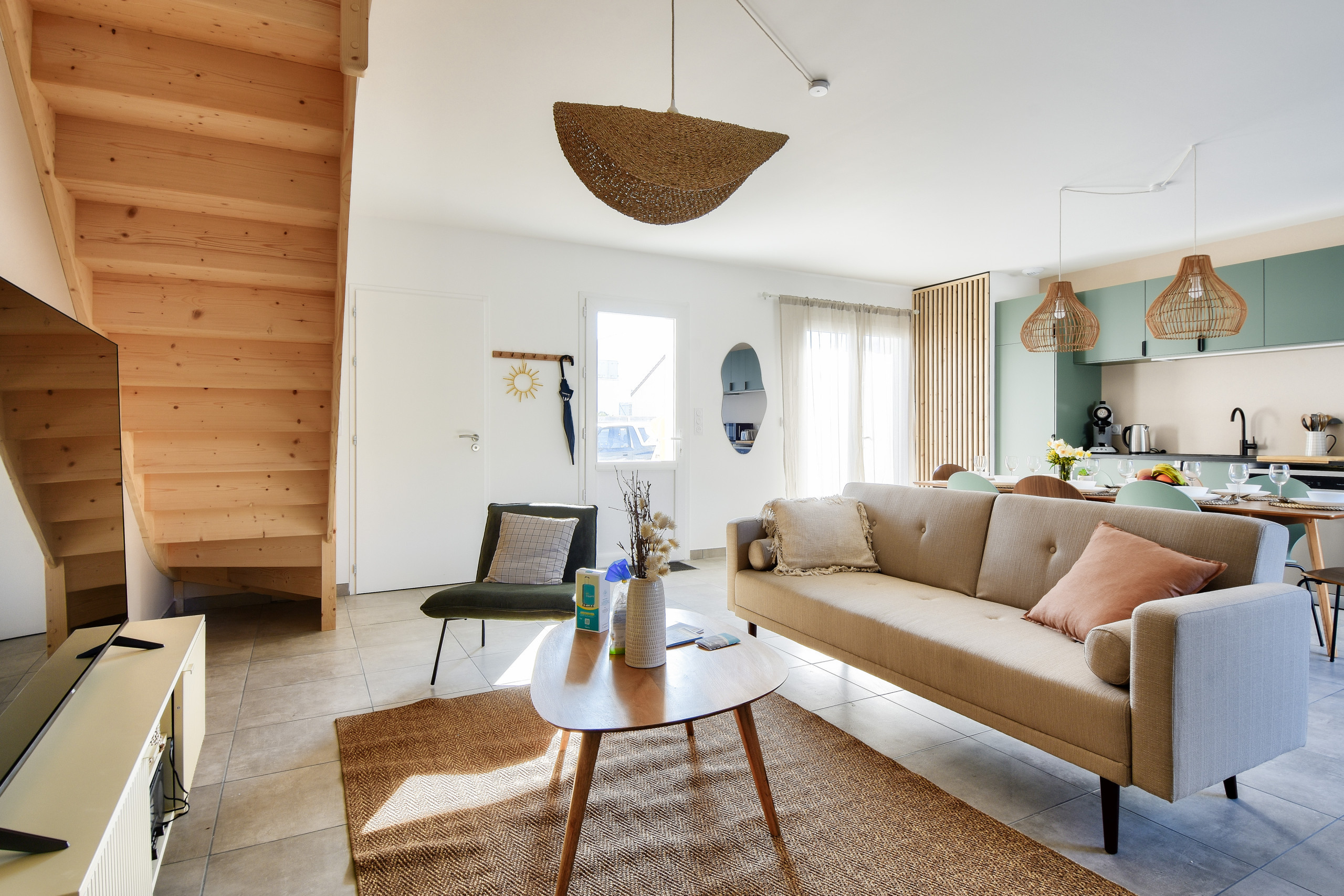  à La Guérinière - Belle maison pour 8 - 300m de la plage - Terrasse