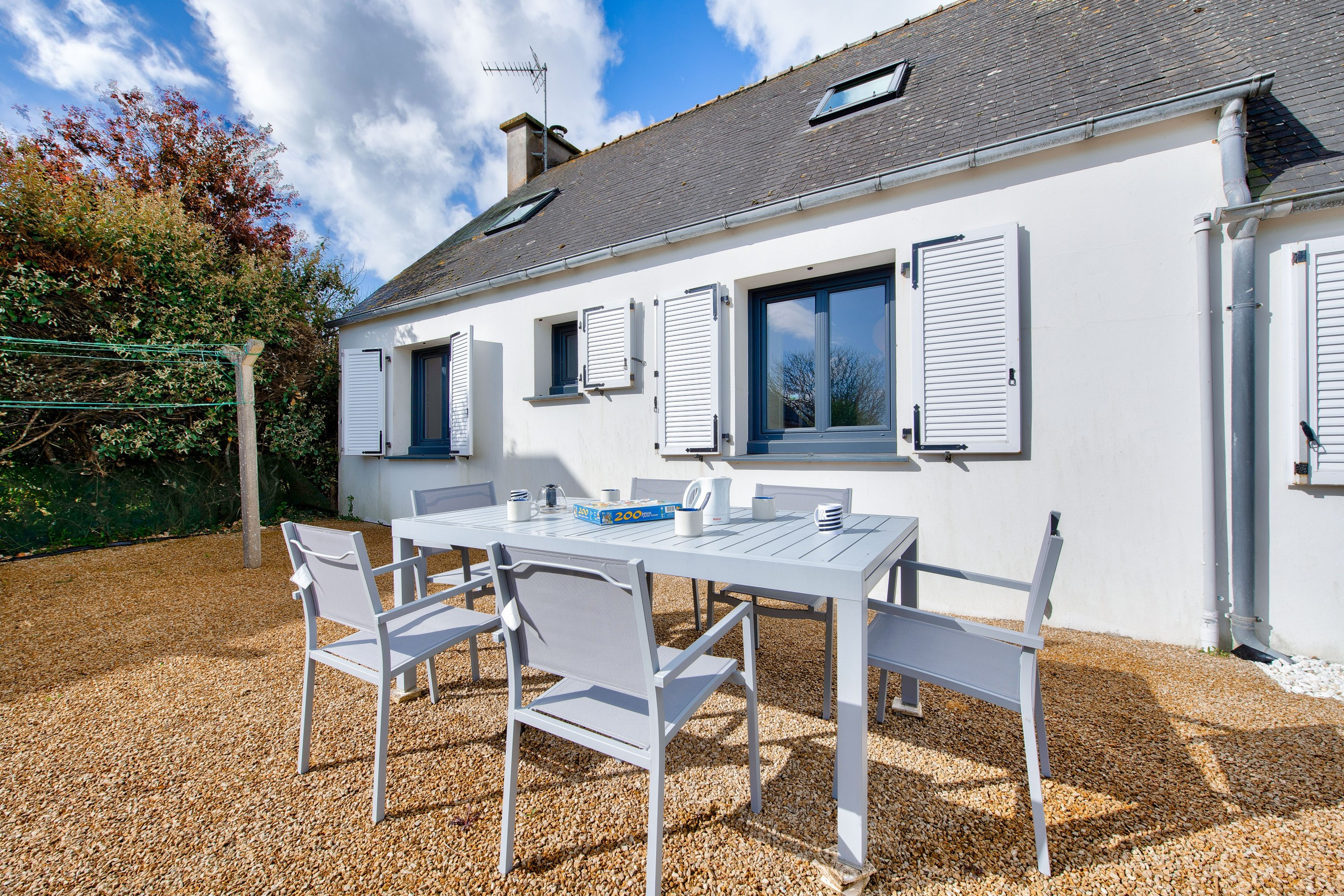  à Guissény - Maison pour 6 avec terrasse et jardin 