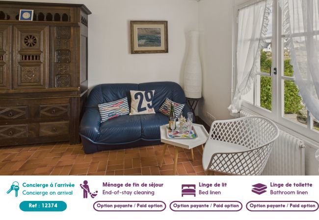 Maison à Le Guilvinec - La Corvette - Pour 4 dans une chaumière avec jardin Maison à Le Guilvinec - La Corvette - Pour 4 dans une chaumière avec jardin