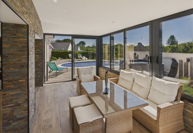 Maison à Penmarch - Piscine, jacuzzi et grande terrasse pour 7