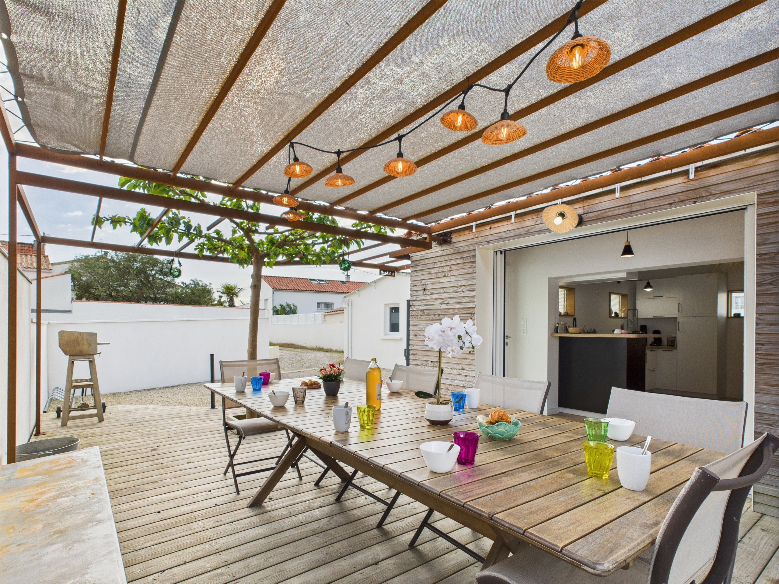  à Les Sables-d´Olonne - Maison pour 10 entièrement rénové - terrasse 