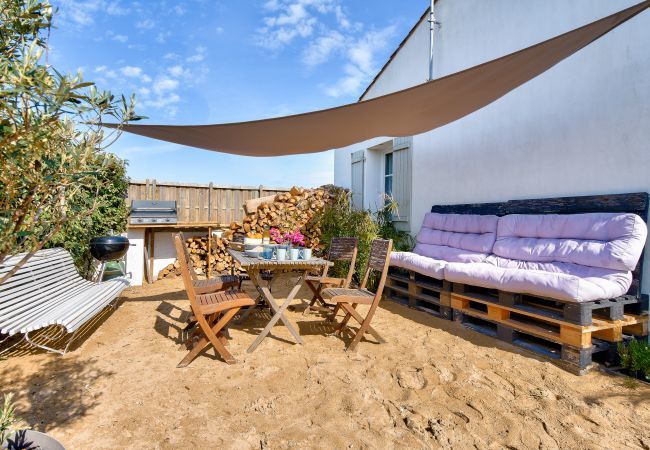 Maison à Noirmoutier-en-l´Ile - Maison pour 6 à Noirmoutier - jardin - terrasse Maison à Noirmoutier-en-l´Ile - Maison pour 6 à Noirmoutier - jardin - terrasse