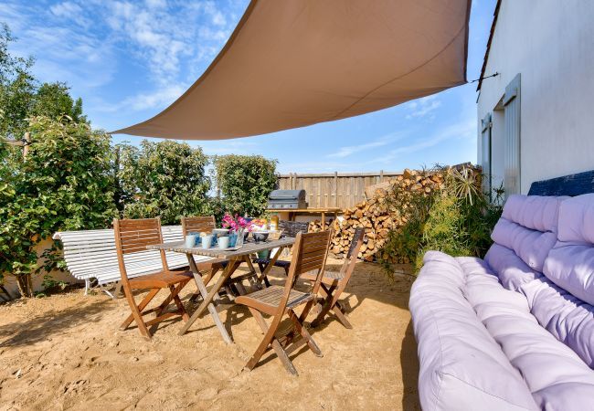 Maison à Noirmoutier-en-l´Ile - Maison pour 6 à Noirmoutier - jardin - terrasse Maison à Noirmoutier-en-l´Ile - Maison pour 6 à Noirmoutier - jardin - terrasse