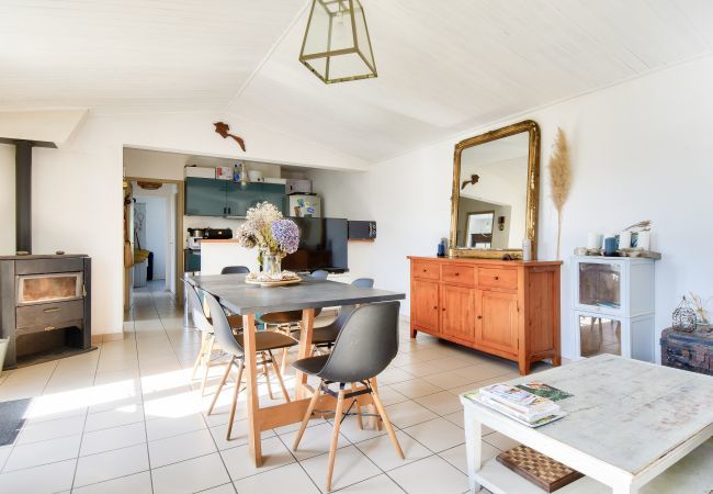Maison à Noirmoutier-en-l´Ile - Maison pour 6 à Noirmoutier - jardin - terrasse Maison à Noirmoutier-en-l´Ile - Maison pour 6 à Noirmoutier - jardin - terrasse