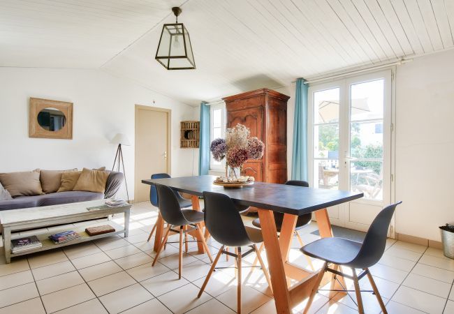 Maison à Noirmoutier-en-l´Ile - Maison pour 6 à Noirmoutier - jardin - terrasse Maison à Noirmoutier-en-l´Ile - Maison pour 6 à Noirmoutier - jardin - terrasse