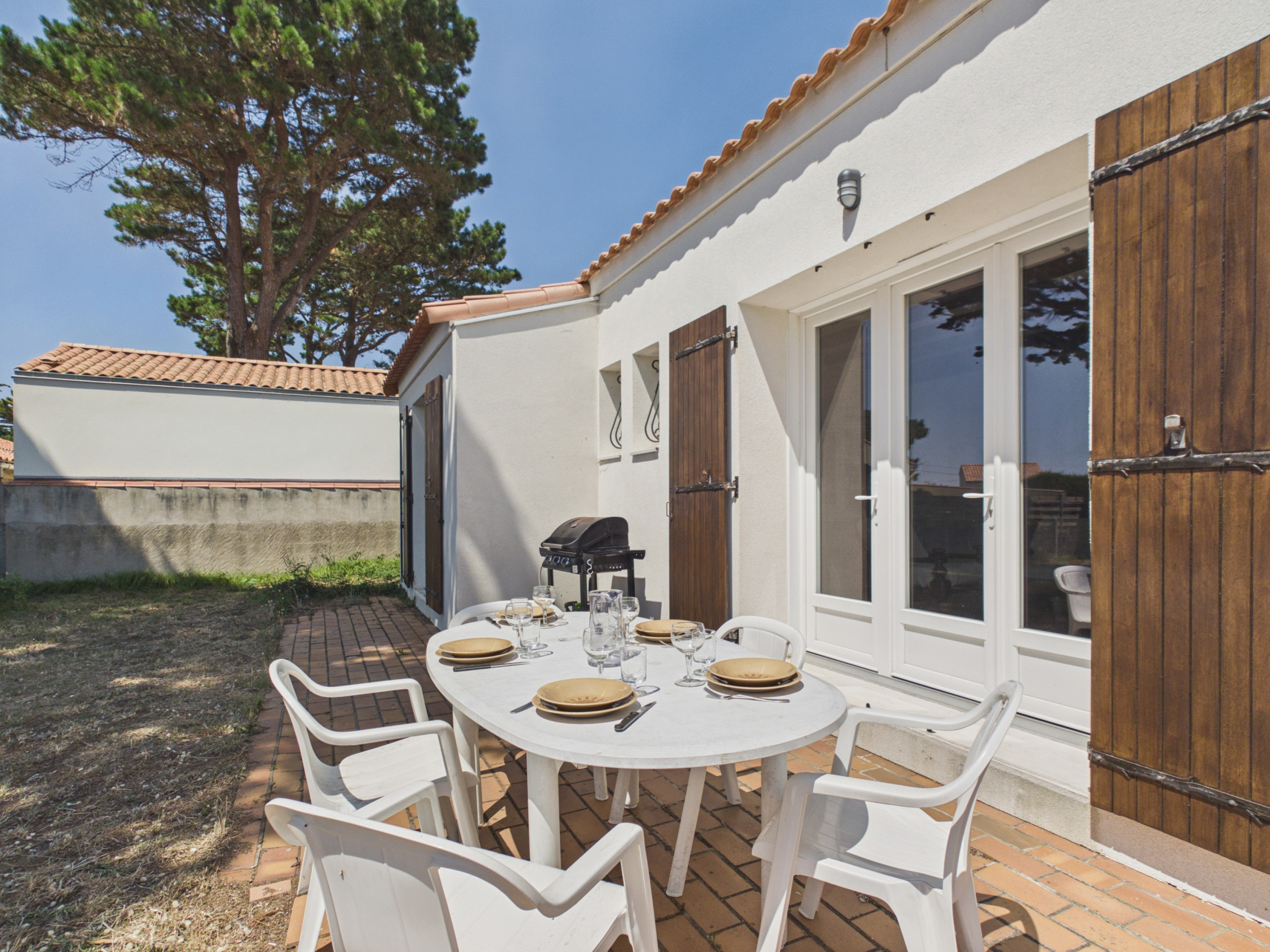  à Bretignolles-sur-Mer - Jardin, 800m de la plage, maison pour 6