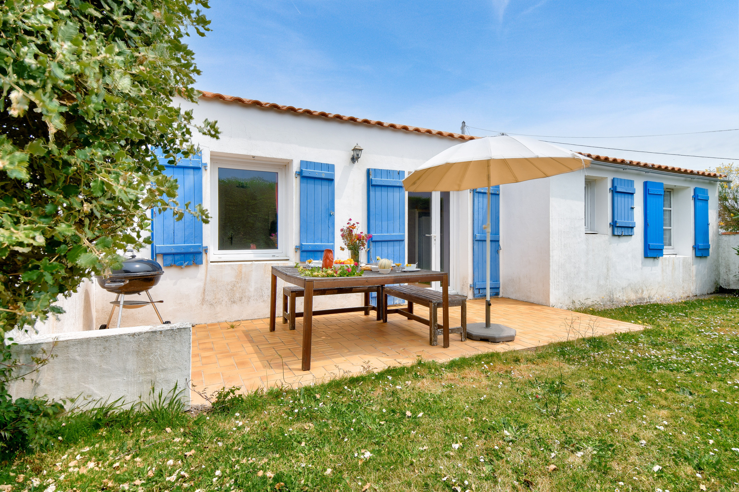  à Noirmoutier-en-l´Ile - Jardin - Centre Noirmoutier - Maison pour 4