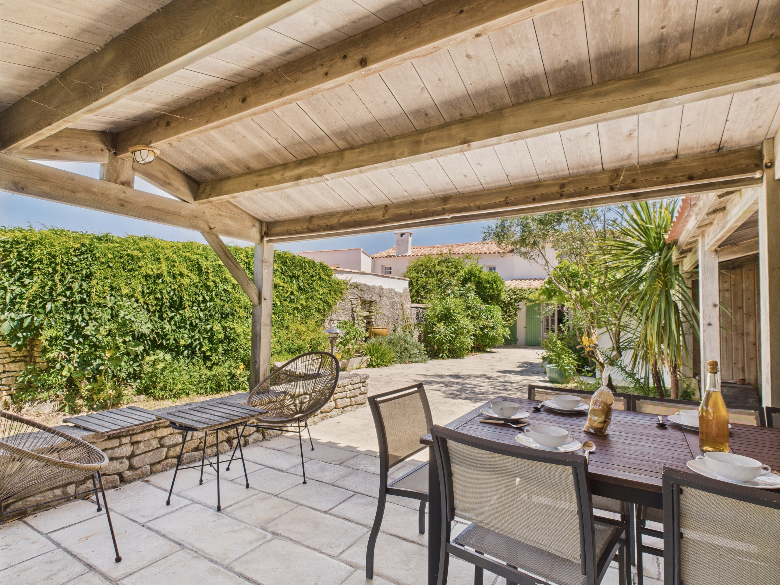  à Saint-Clément-des-Baleines - 400 m de la plage, jardin, maison pour 8