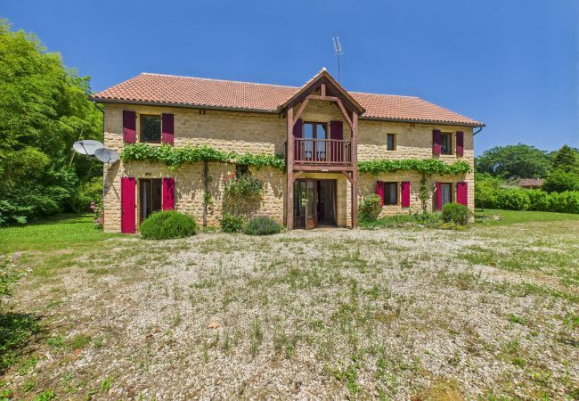 Maison à Peyzac-le-Moustier - Piscine privée - jolie maison 10 adultes 2 enfants