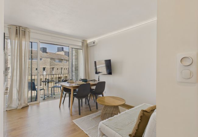 Appartement à Arzon - Appart pour 2 avec balcon en bord de mer  Appartement à Arzon - Appart pour 2 avec balcon en bord de mer