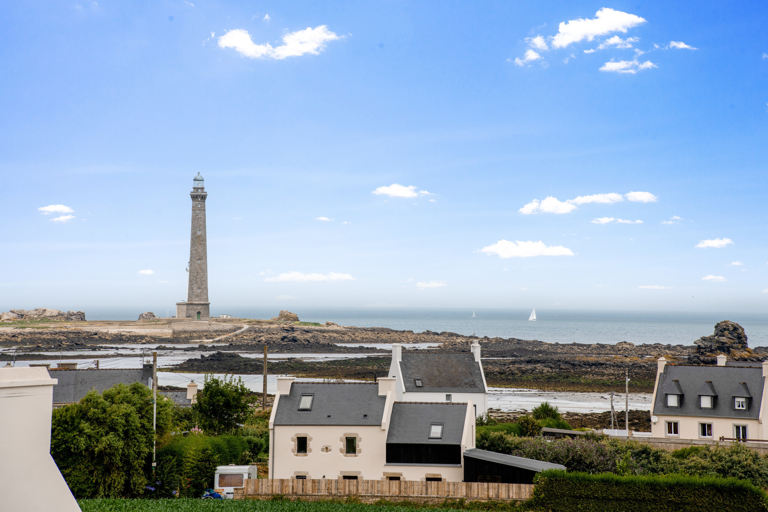  à Plouguerneau - Vue mer - Maison pour 8 avec jardin et terrasse 