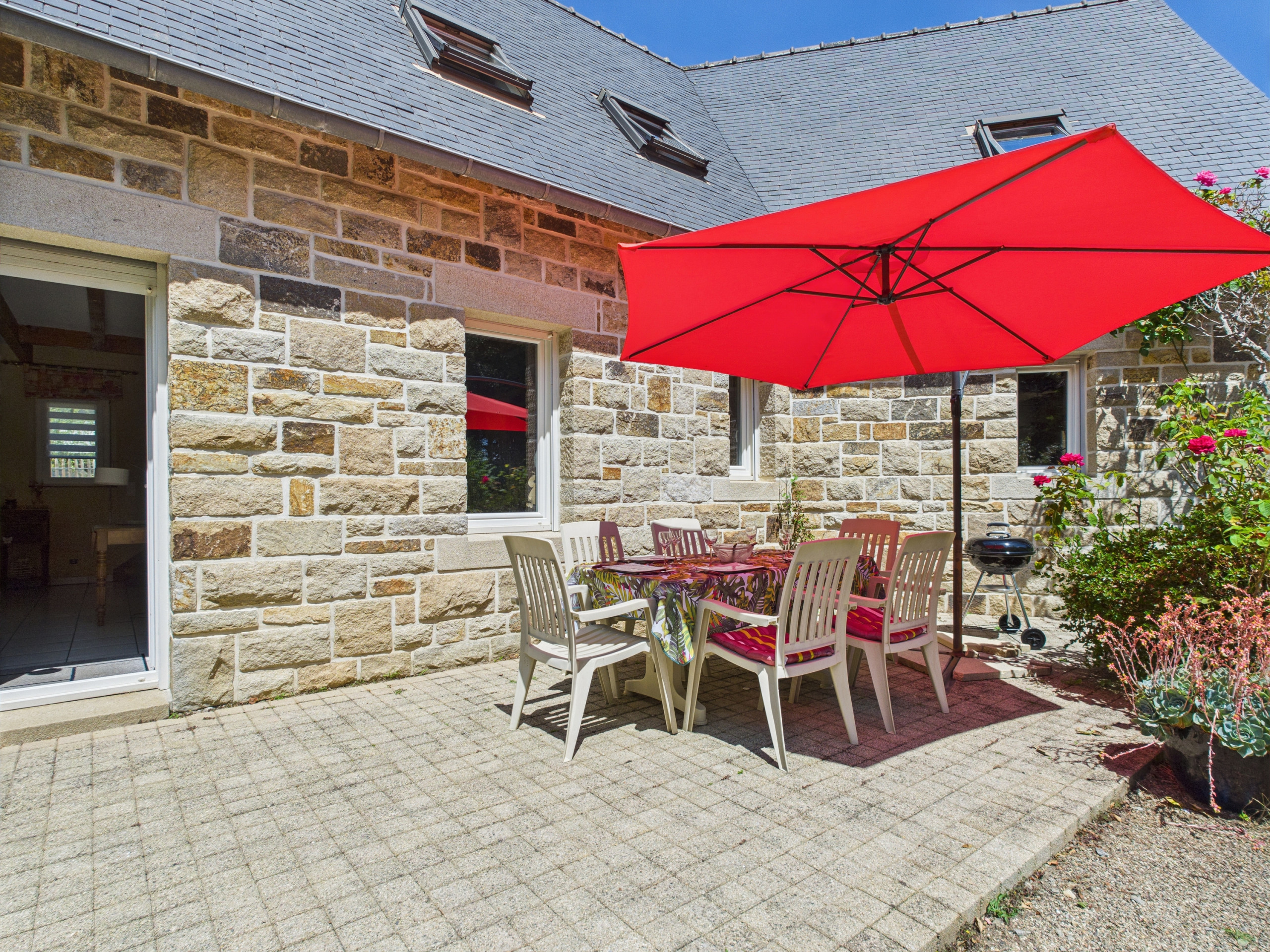  à Fouesnant - Grand jardin et terrasse - 6 adultes, 2 enfants