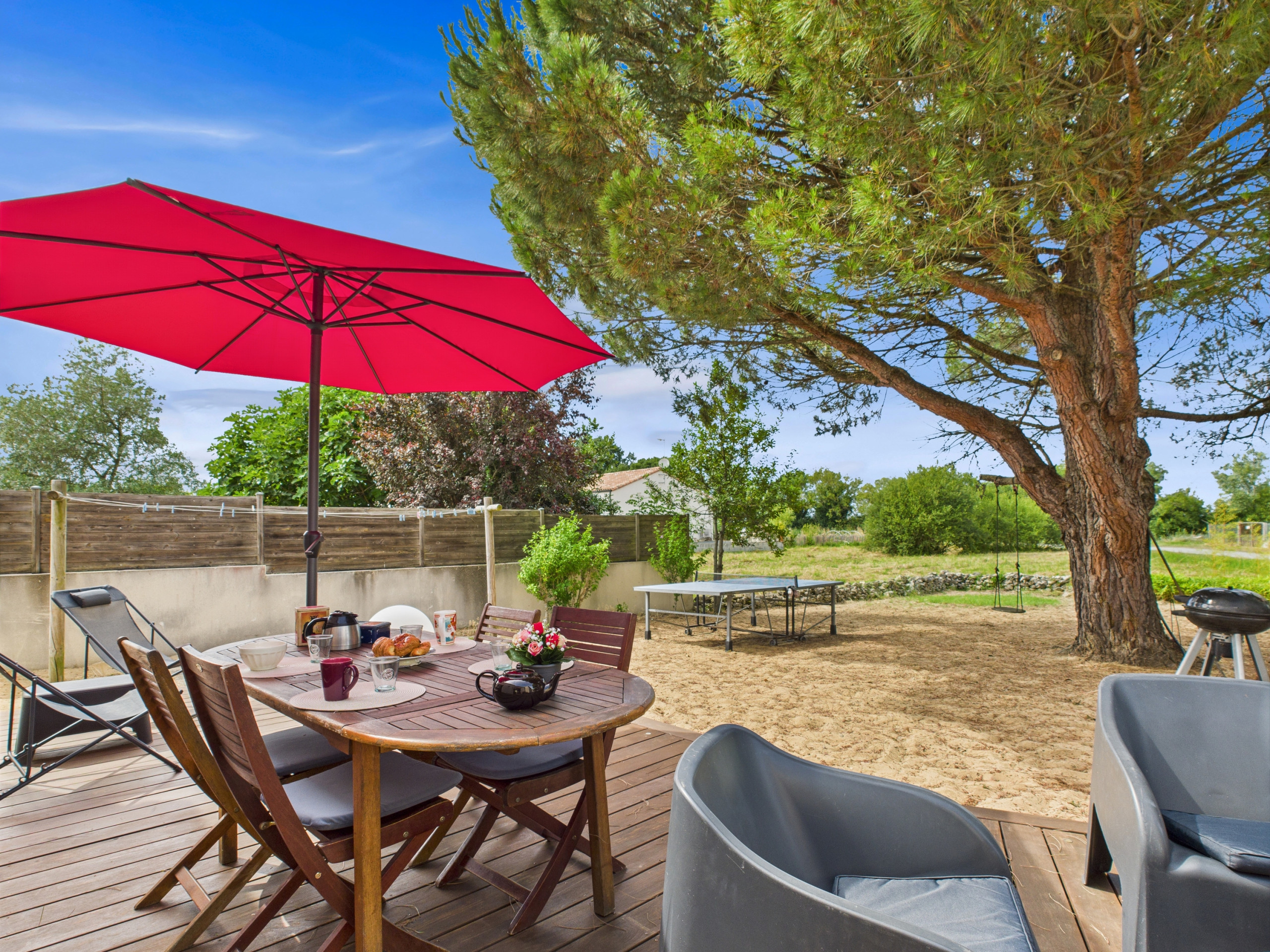  à Longeville-sur-Mer - Maison familiale et colorée avec jardin pour 6 