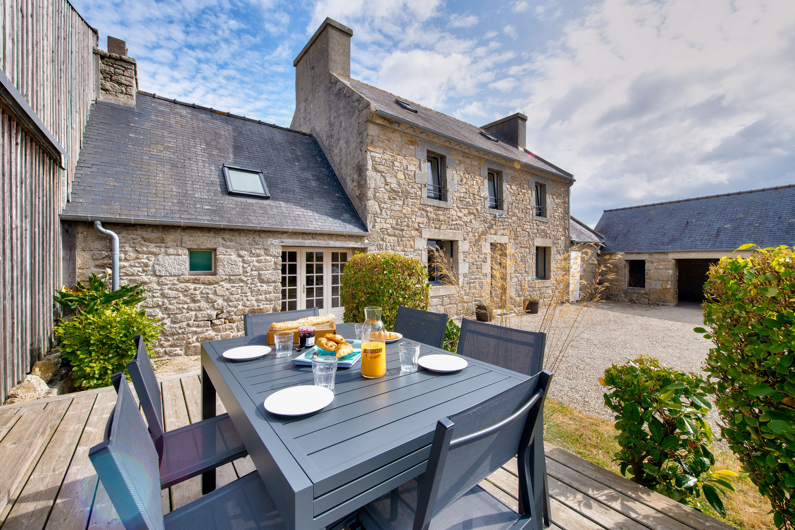  à Kerlouan - Gîte de vacances pour 6 avec jardin - 800 m plage
