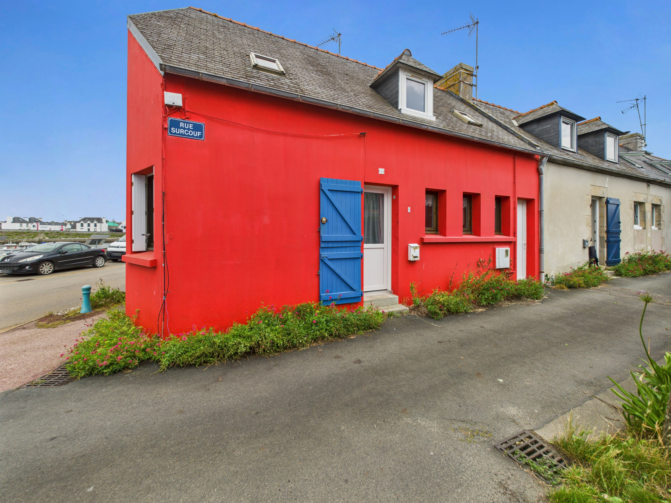  à Treffiagat - Face au port - 350m plage - maison pour 6