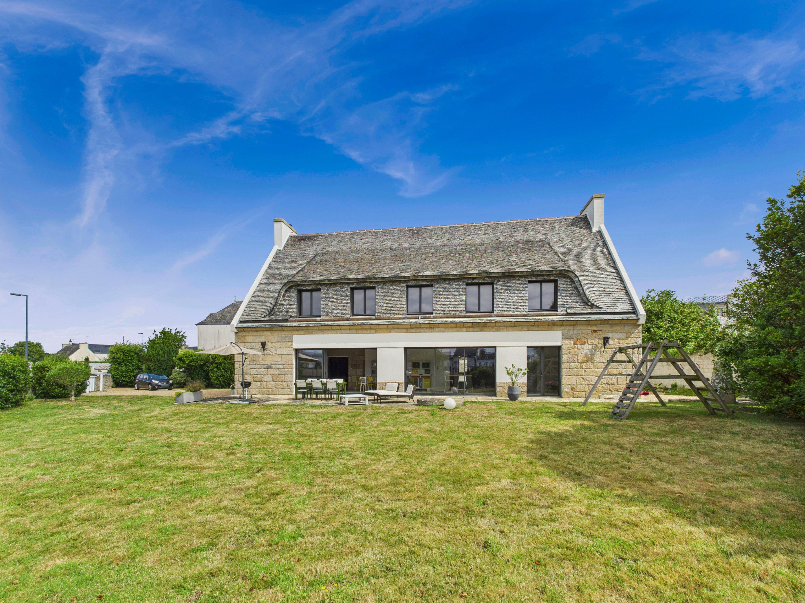  à Pont-l´Abbé - Vue rivière - grande maison et jardin pour 10
