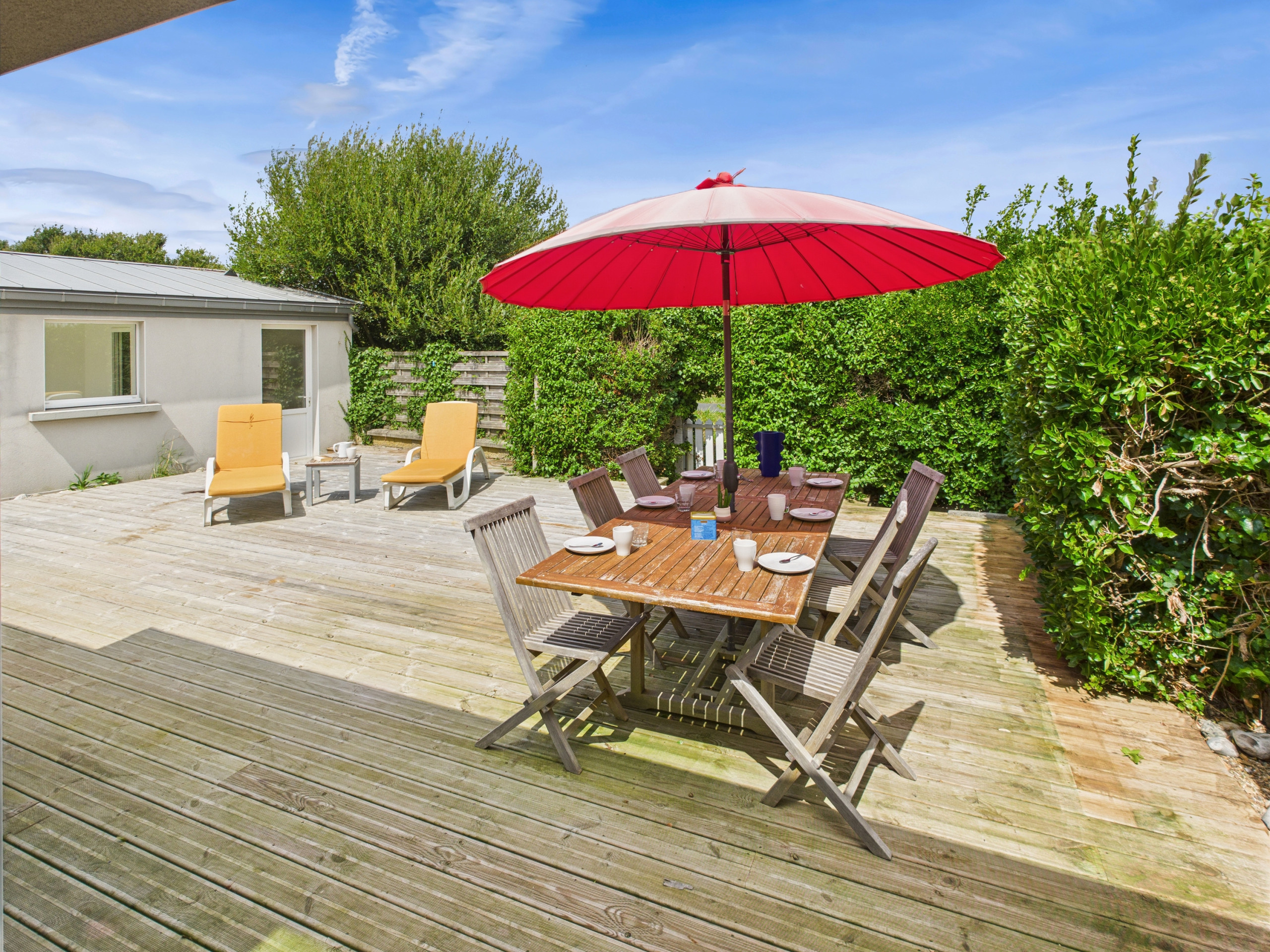  à Penmarch - 300m plage - maison pour 7 avec grande terrasse 