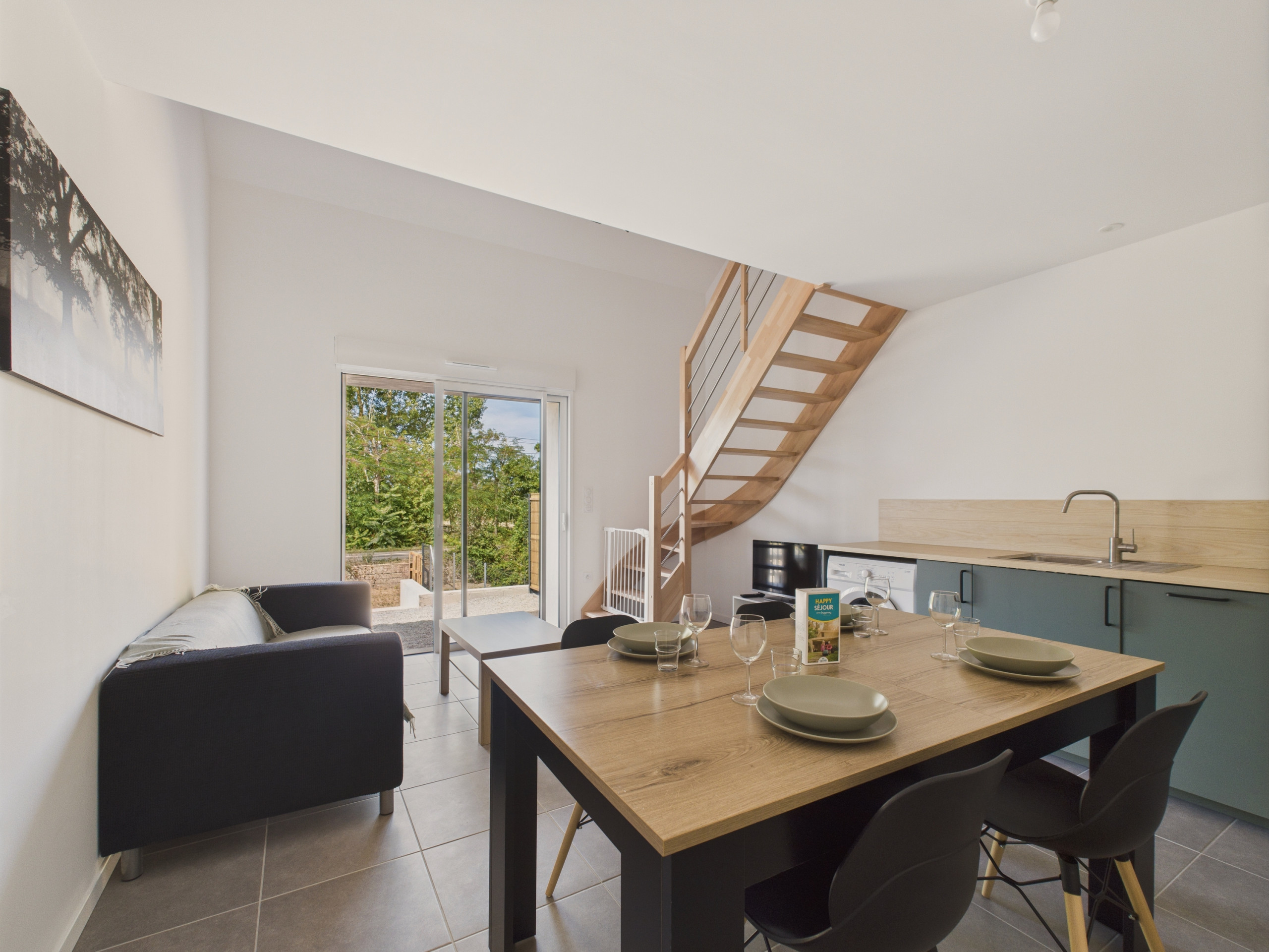 à Saint-Jean-de-Monts - Appartement à St-Jean-de-Mont pour 4 - Jardin