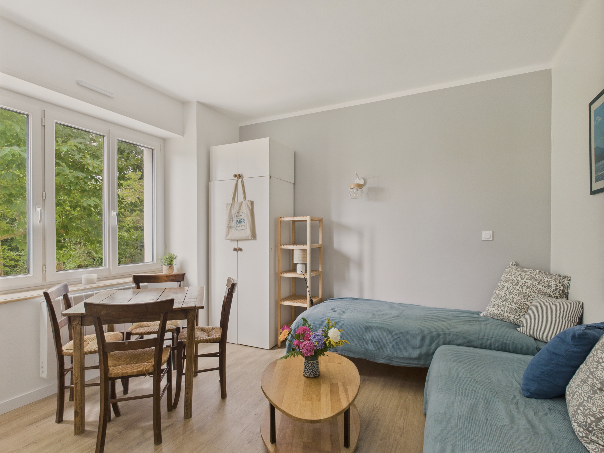  à Fouesnant - Dépendance 2 adultes 2 enfants - avec jardin