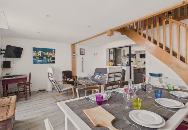 Maison à Pornichet - Les Chardons, accès plage, 4 adultes 1 enfant Maison à Pornichet - Les Chardons, accès plage, 4 adultes 1 enfant