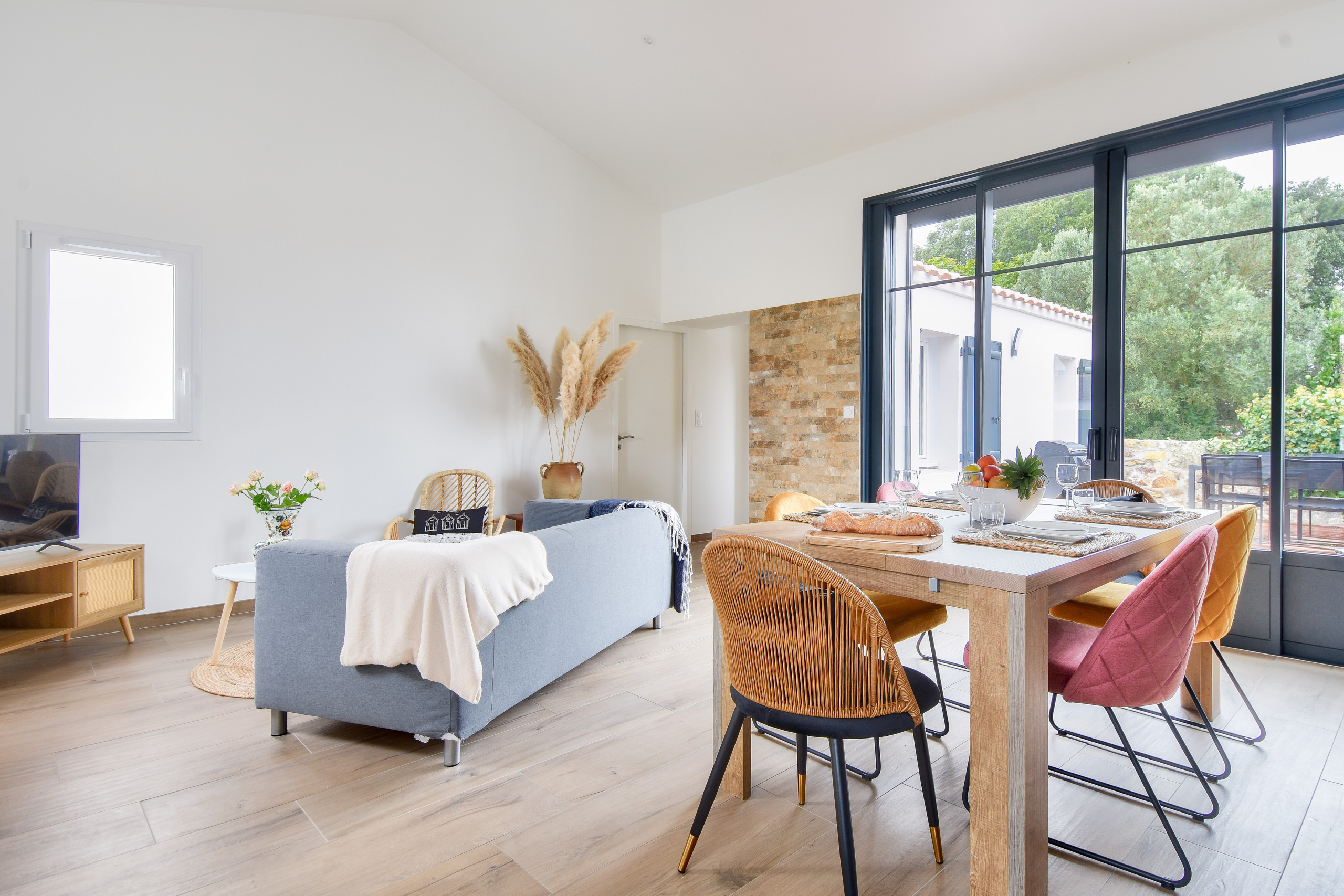  à La Guérinière - Plage à 400 m - Maison pour 4 avec terrasse