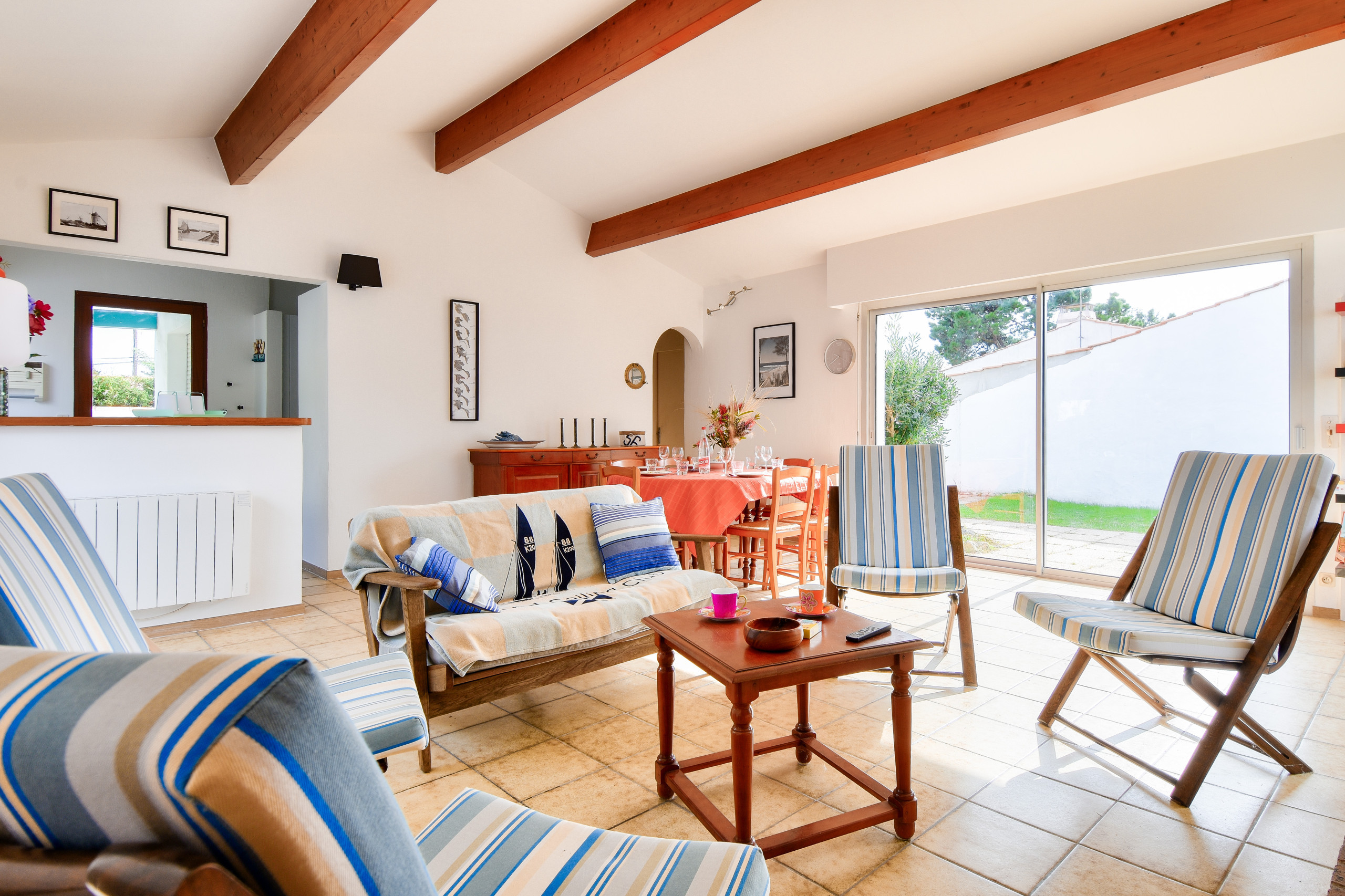  à La Guérinière - 700m de la plage, jardin, 4 adultes 2 enfants