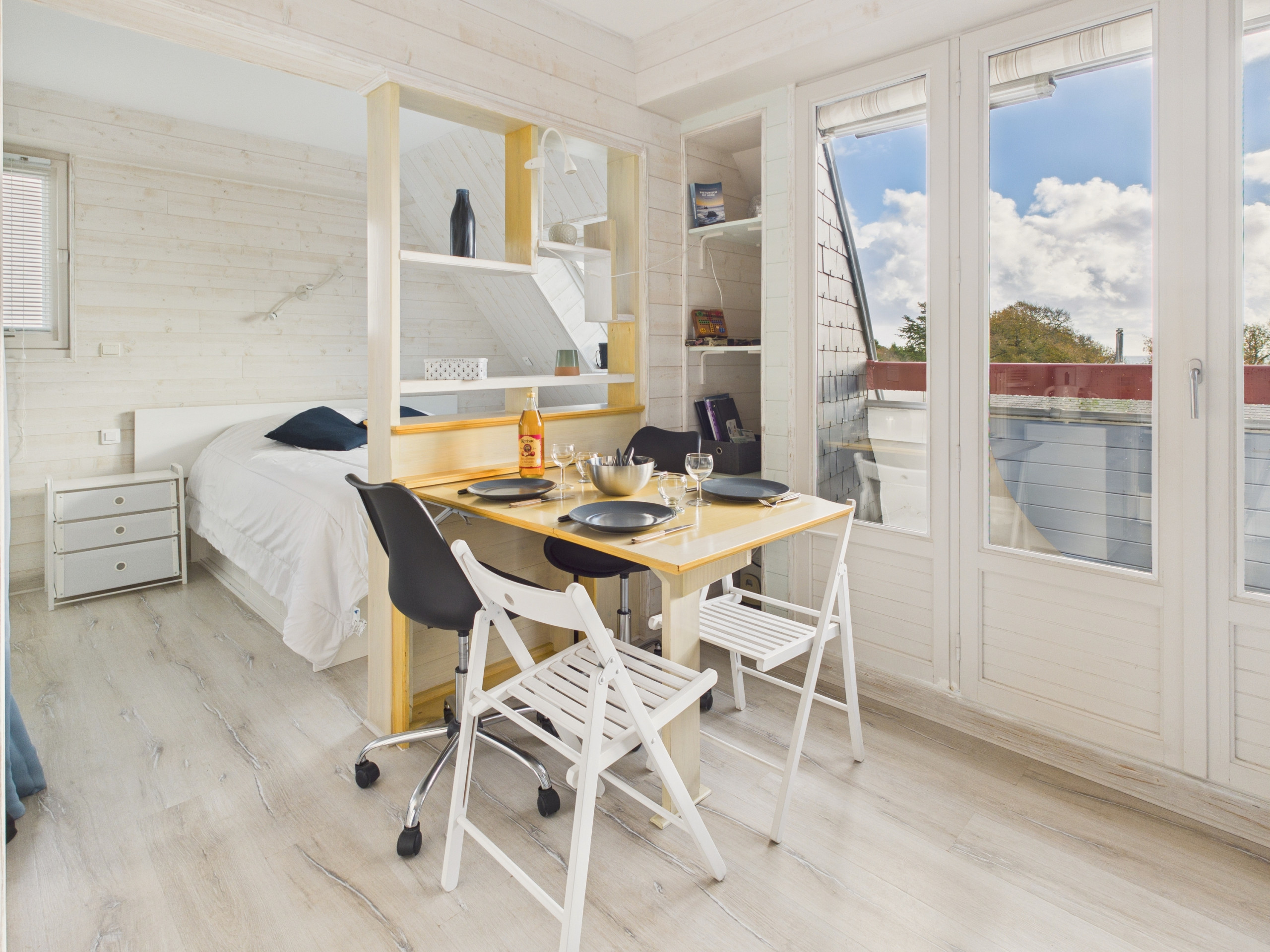  à Bénodet - Vue mer - Studio 4 personnes à 200m de la plage 