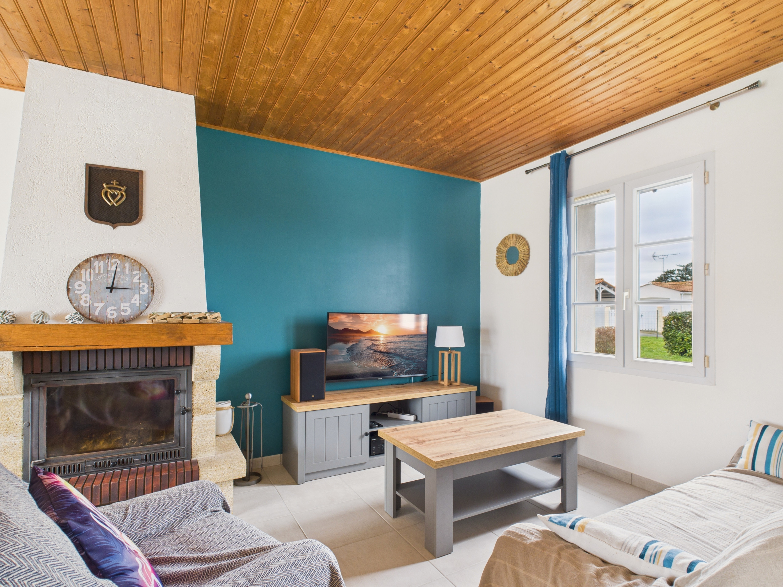  à Barbâtre - 800m de la plage, jolie maison pour 6 avec jardin 