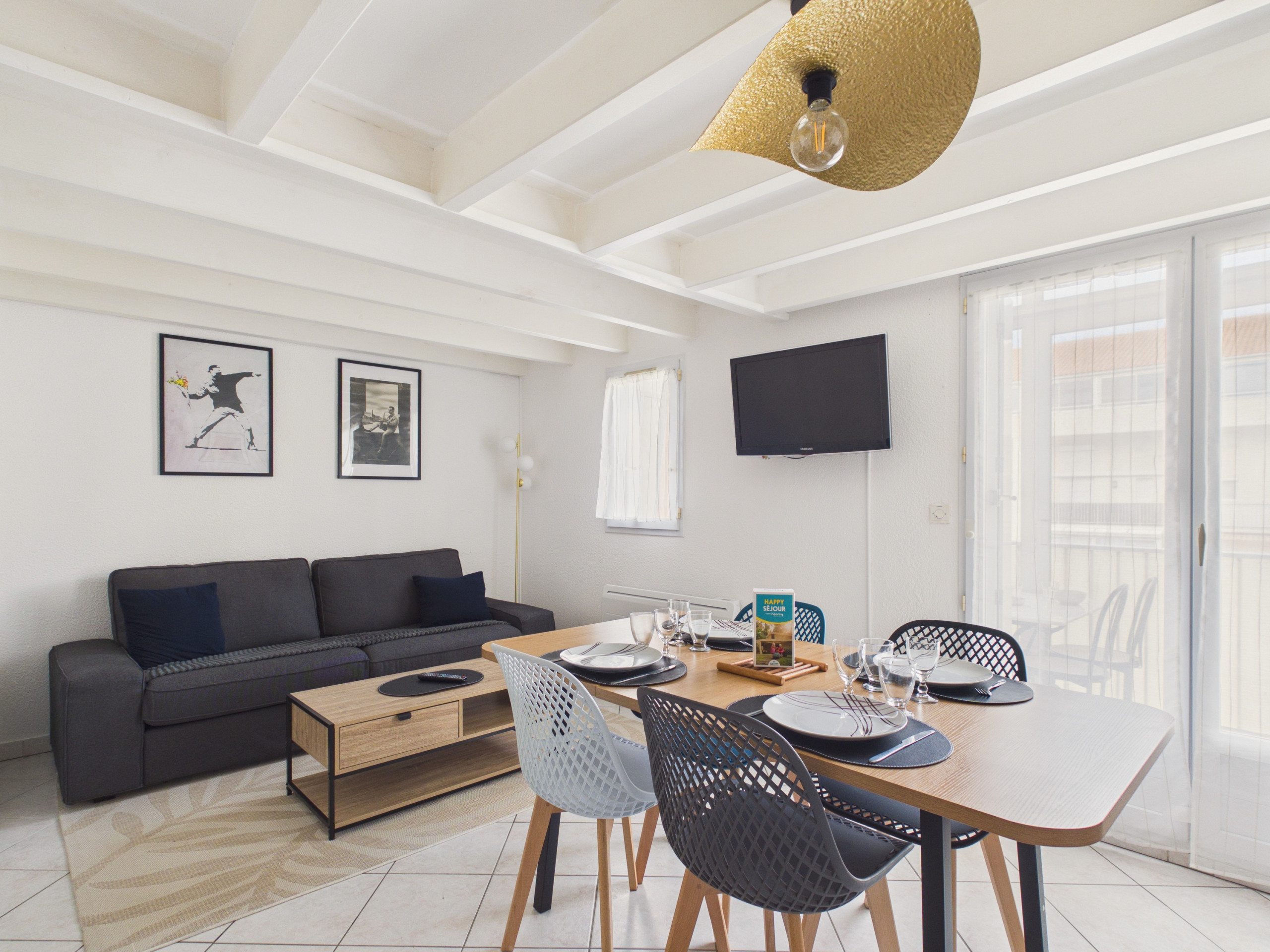  à Saint-Hilaire-de-Riez - Appartement avec Loggia vue mer pour 4