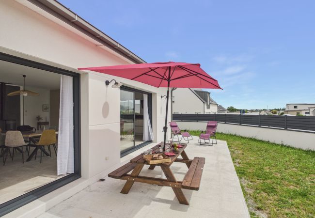 Maison à Plonéour-Lanvern - Maison neuve pour 6 avec jardin et terrasse 