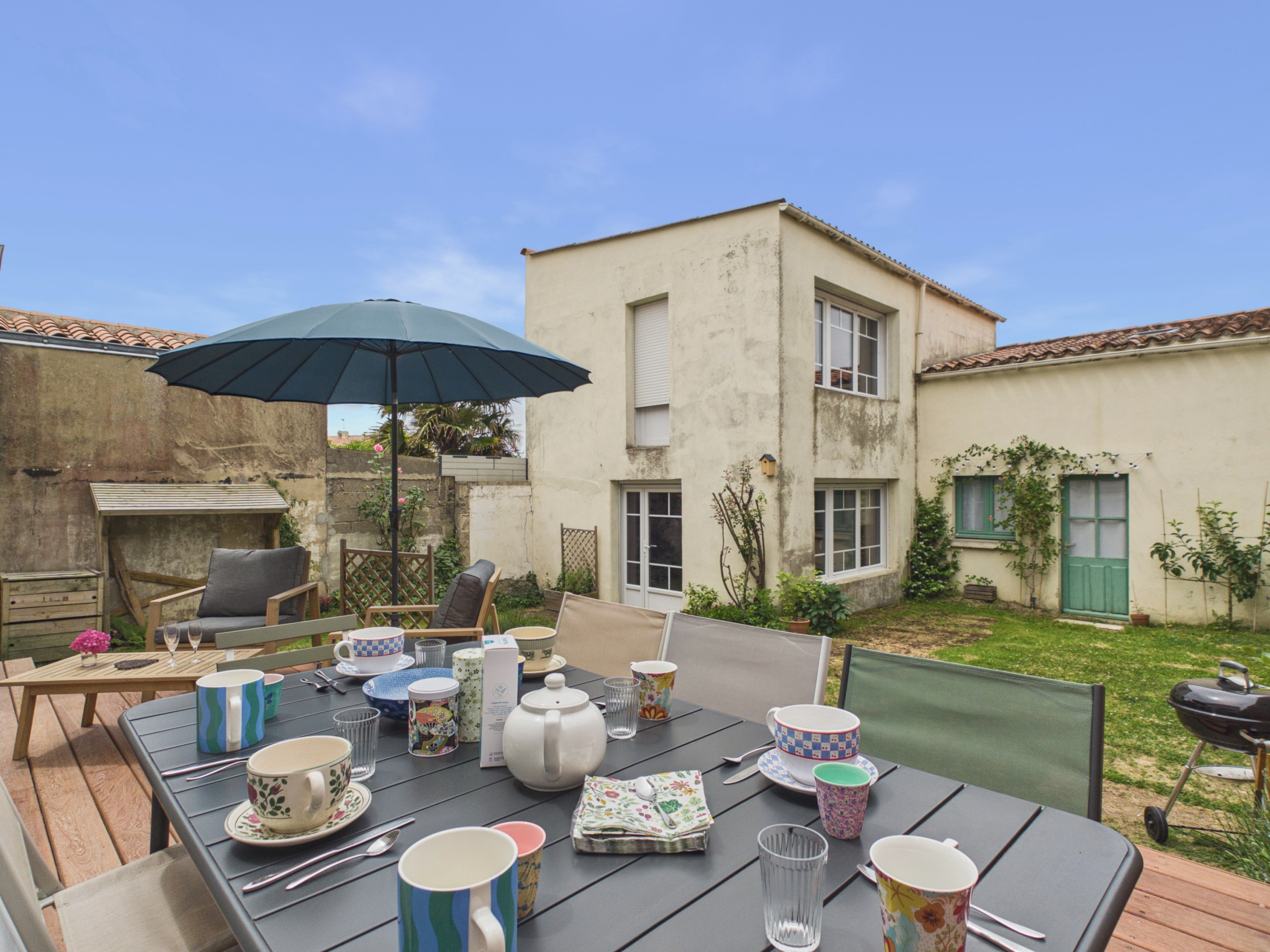  à Saint-Gilles-Croix-de-Vie - Maison pour 8 avec jardin, centre St-Gilles