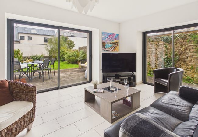 Maison à Fouesnant - Jolie maison pour 6 avec jardin en plein centre 