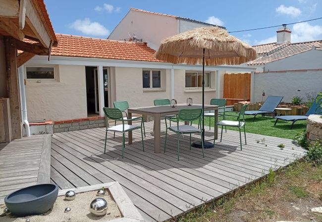 Maison à L'Epine - Maison pour 6 avec jardin, proche marais