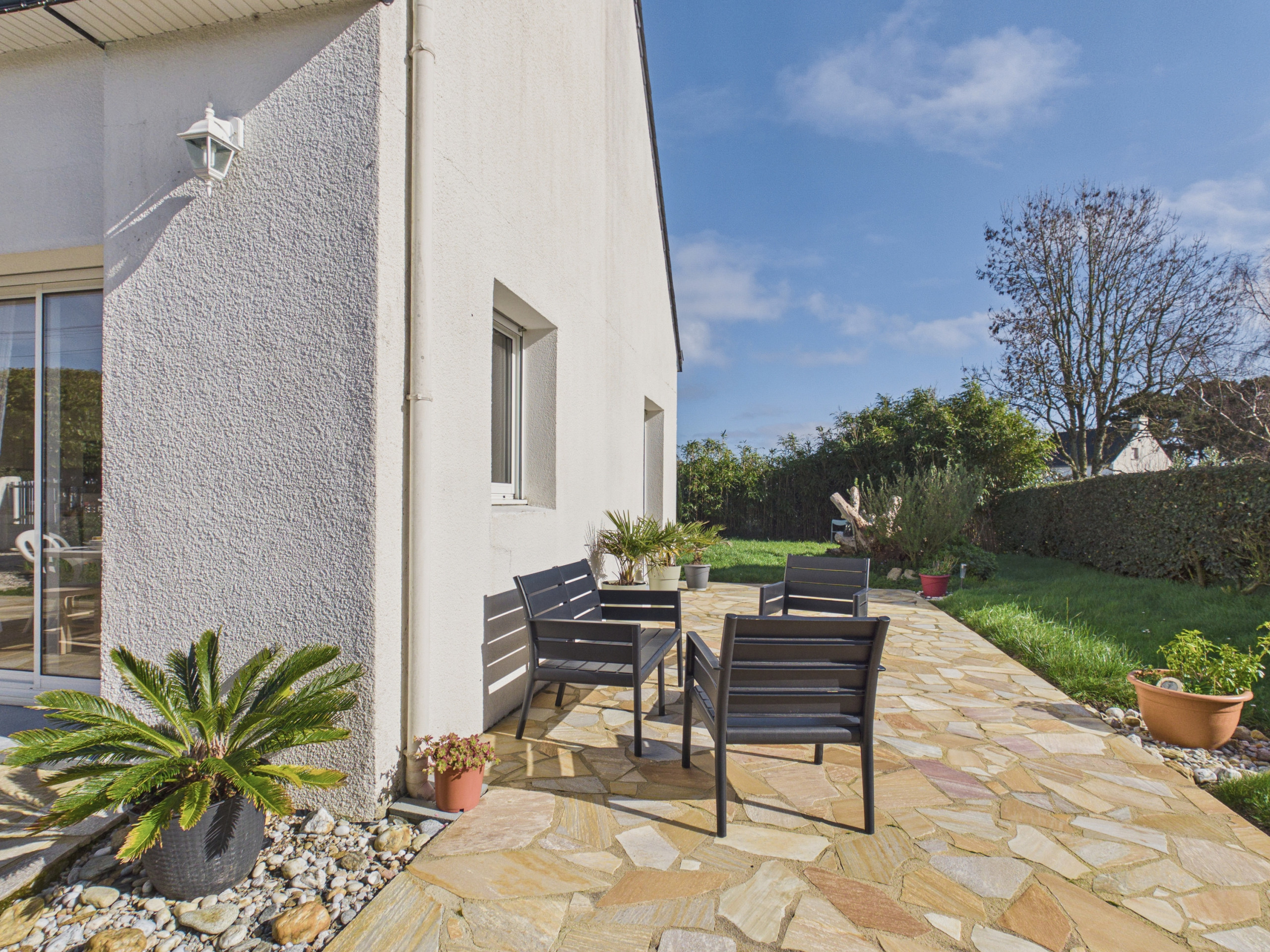  à Saint-Gildas-de-Rhuys - 500 m de la plage, maison pour 6 avec jardin