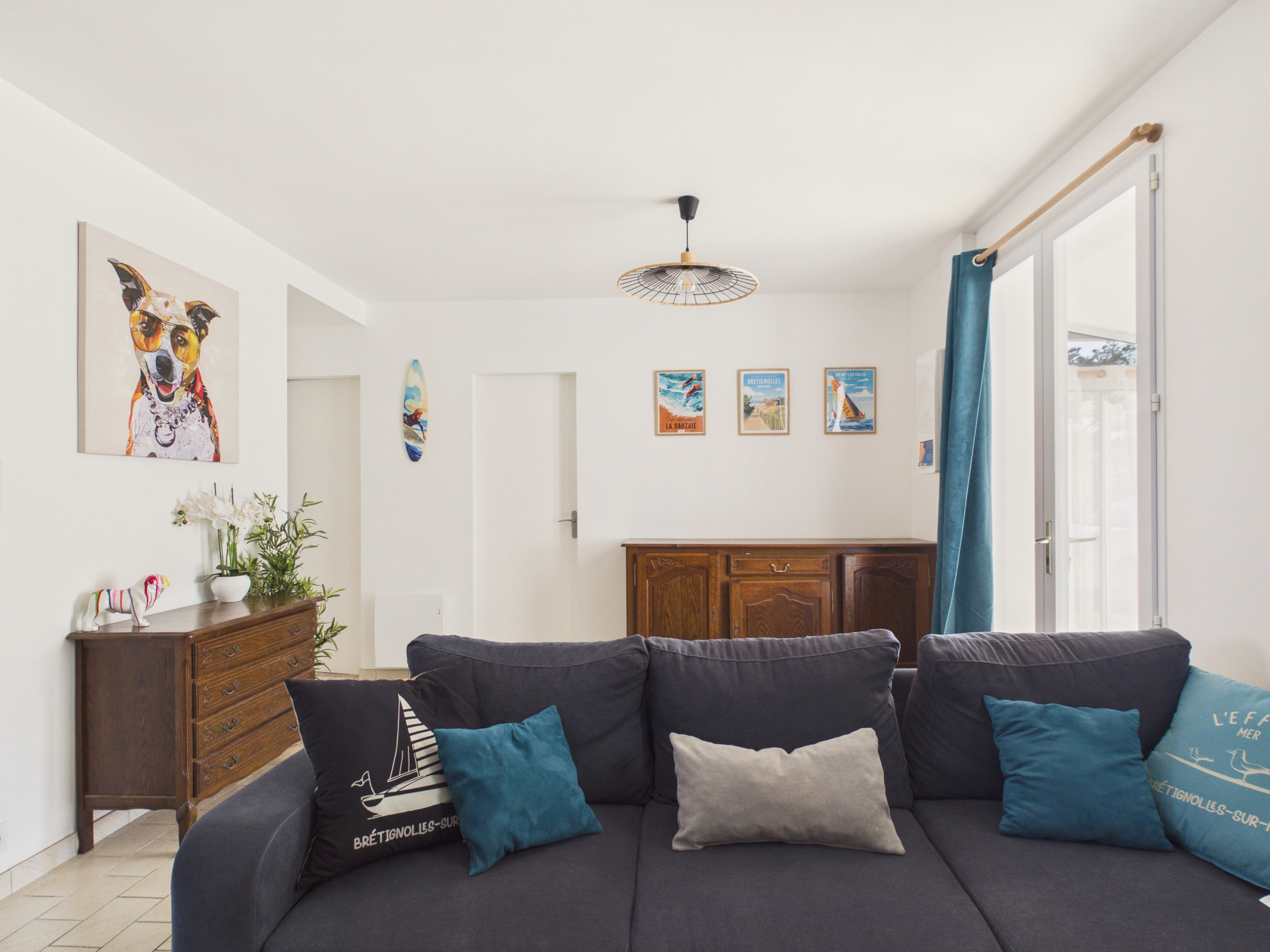  à Bretignolles-sur-Mer - Jardin et véranda, plage à 500 m, maison pour 4