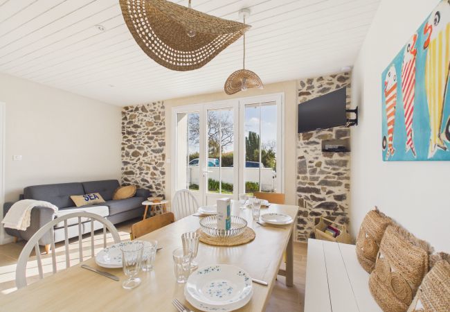 Maison à Brem-sur-Mer - Maison pour 7 avec jardin proche mer