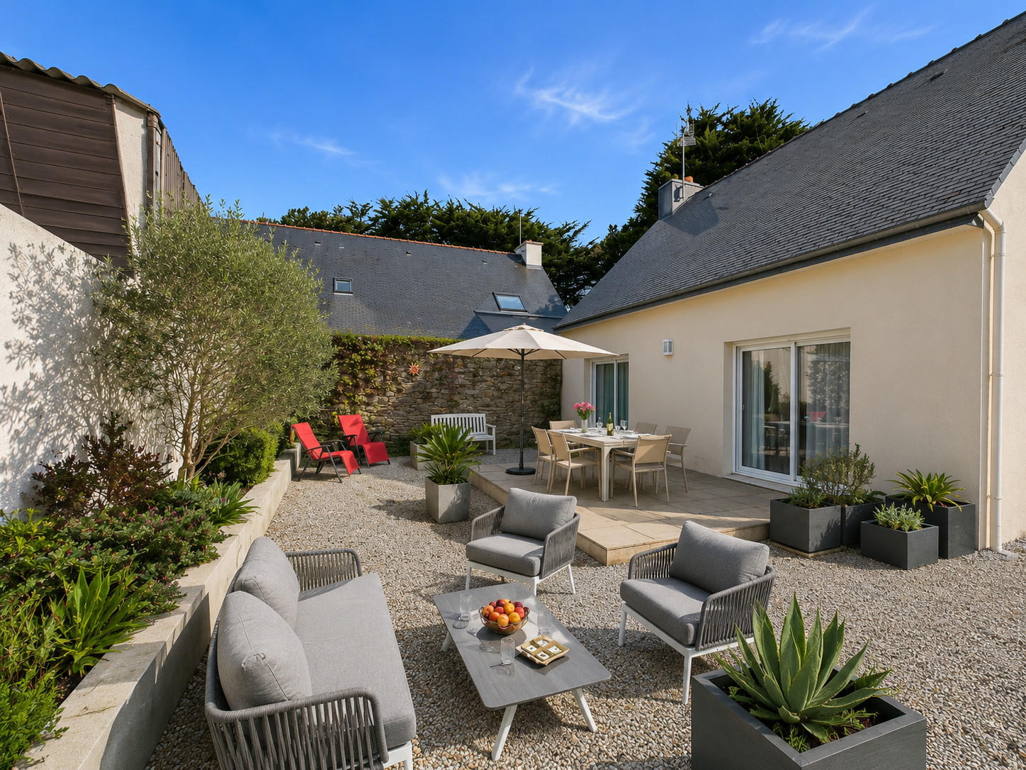  à Saint-Pierre-Quiberon - 500m de la plage - Maison pour 6 avec terrasse