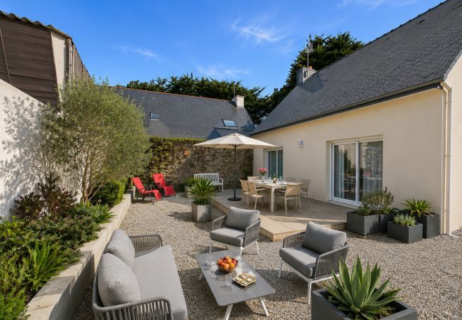Maison à Saint-Pierre-Quiberon - 500m de la plage - Maison pour 6 avec terrasse